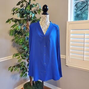 Worthington 2X V-Neck Blouse